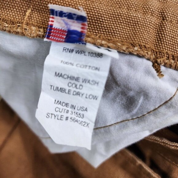 Wah Maker Duck Canvas Western Buckle Back Frontier‎ Trousers Work Pants 44X35 - Picture 11 of 15